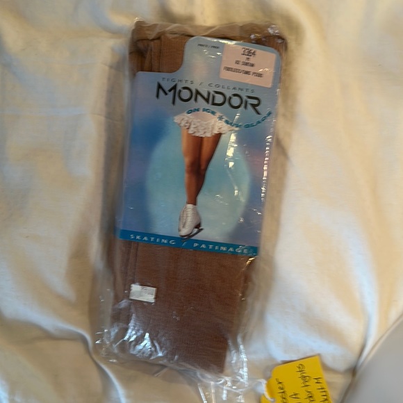 NWT Mondor Footless Tights - Picture 2 of 3